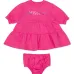 Комплект из платья и блумеров с логотипом