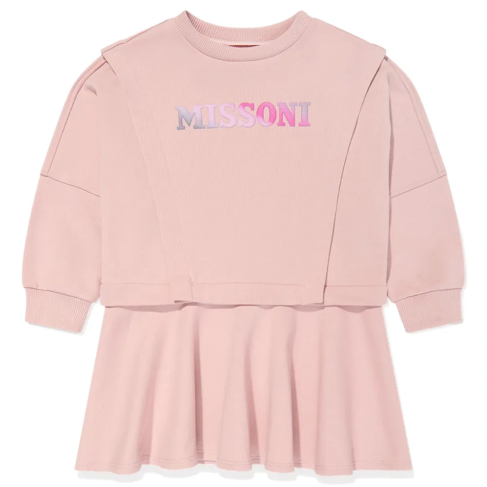 Платье с логотипом