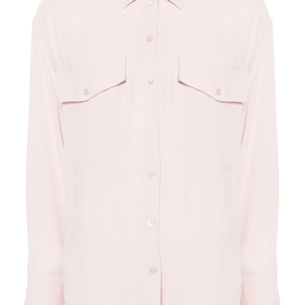 Креповая рубашка