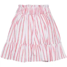 Юбка мини в полоску