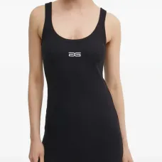 Макси-платье с разрезом сбоку