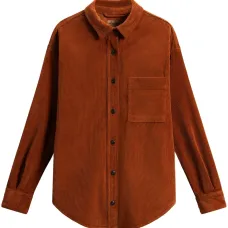 Вельветовая рубашка