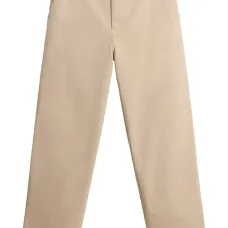 Твиловые брюки прямого кроя