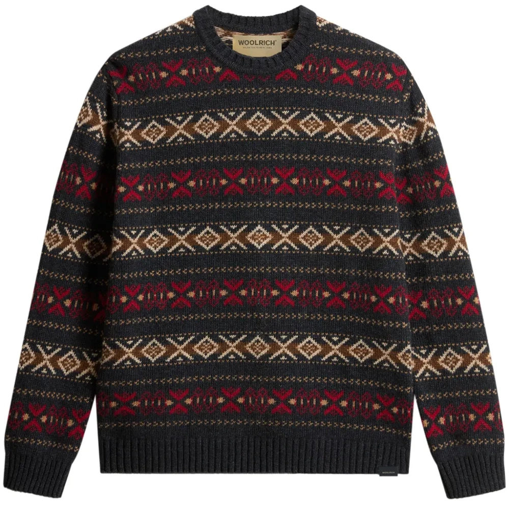 Свитер с узором фэр-айл