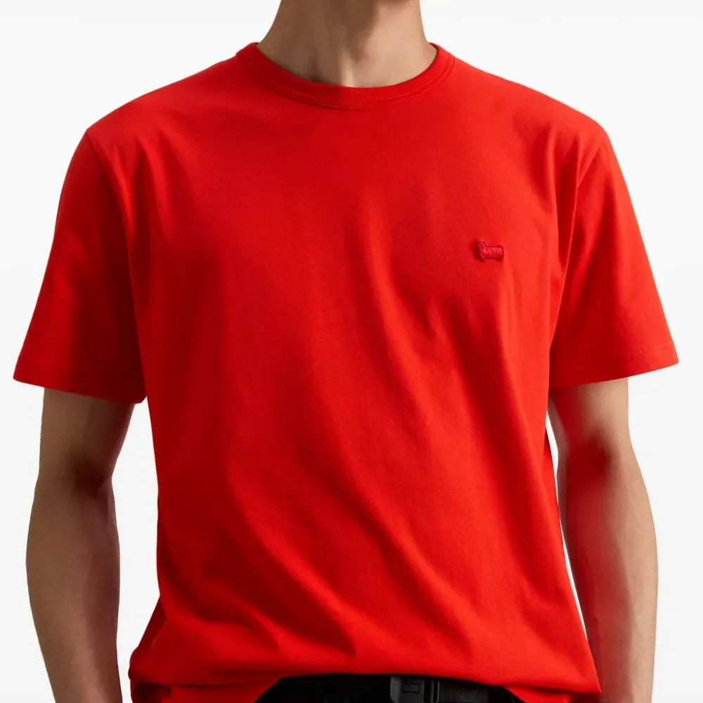 Футболка из органического хлопка с нашивкой-логотипом