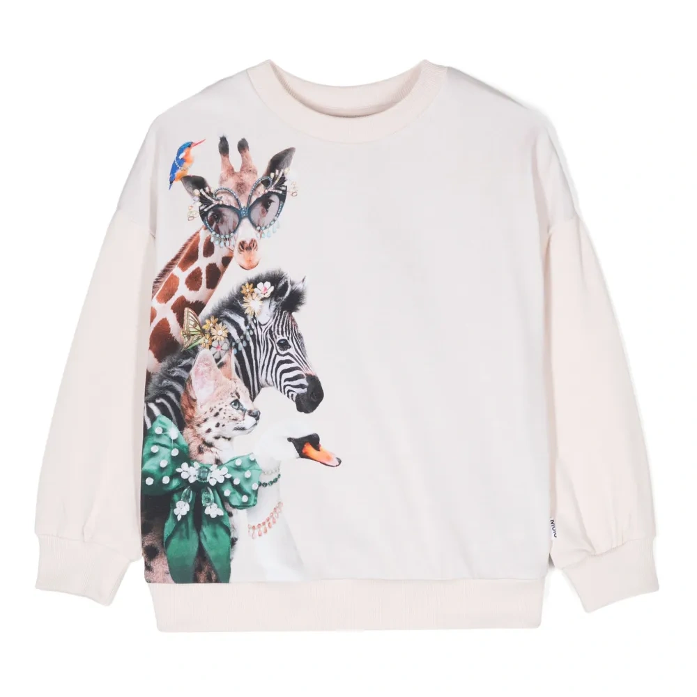 Толстовка Maxi с анималистичным принтом