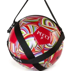 Футбольный мяч с абстрактным принтом