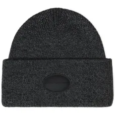 Шапка бини с нашивкой-логотипом