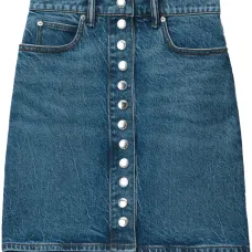 Джинсовая юбка мини