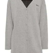 Многослойный кардиган на пуговицах