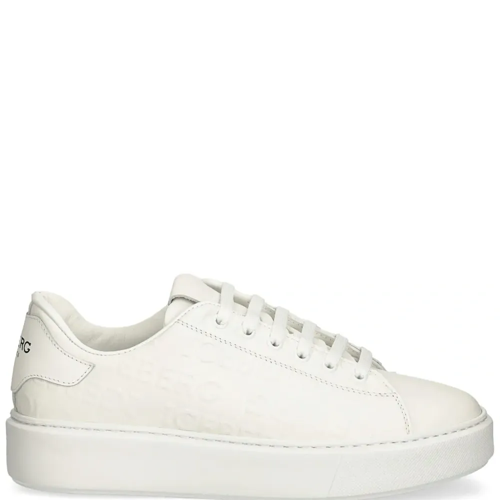 Кожаные кроссовки