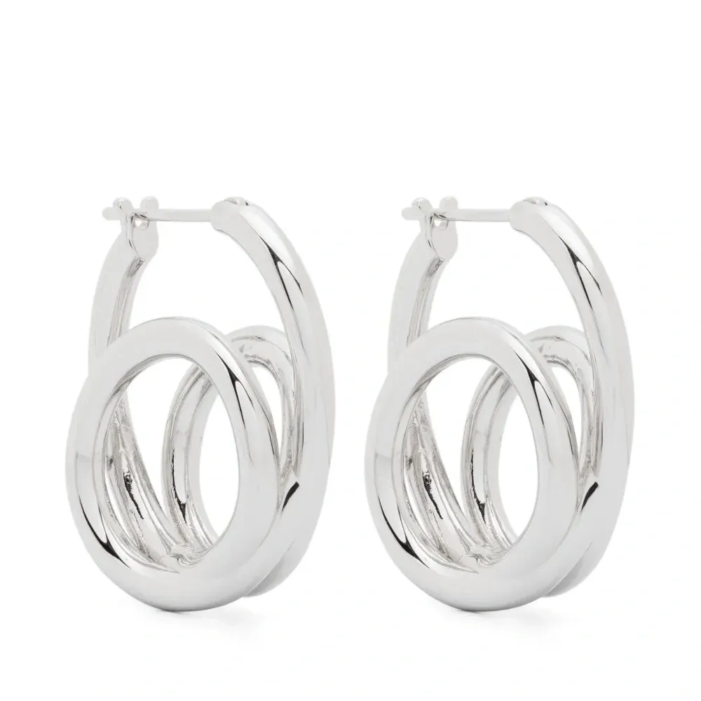 Серьги-кольца Iris