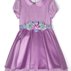 Платье с поясом