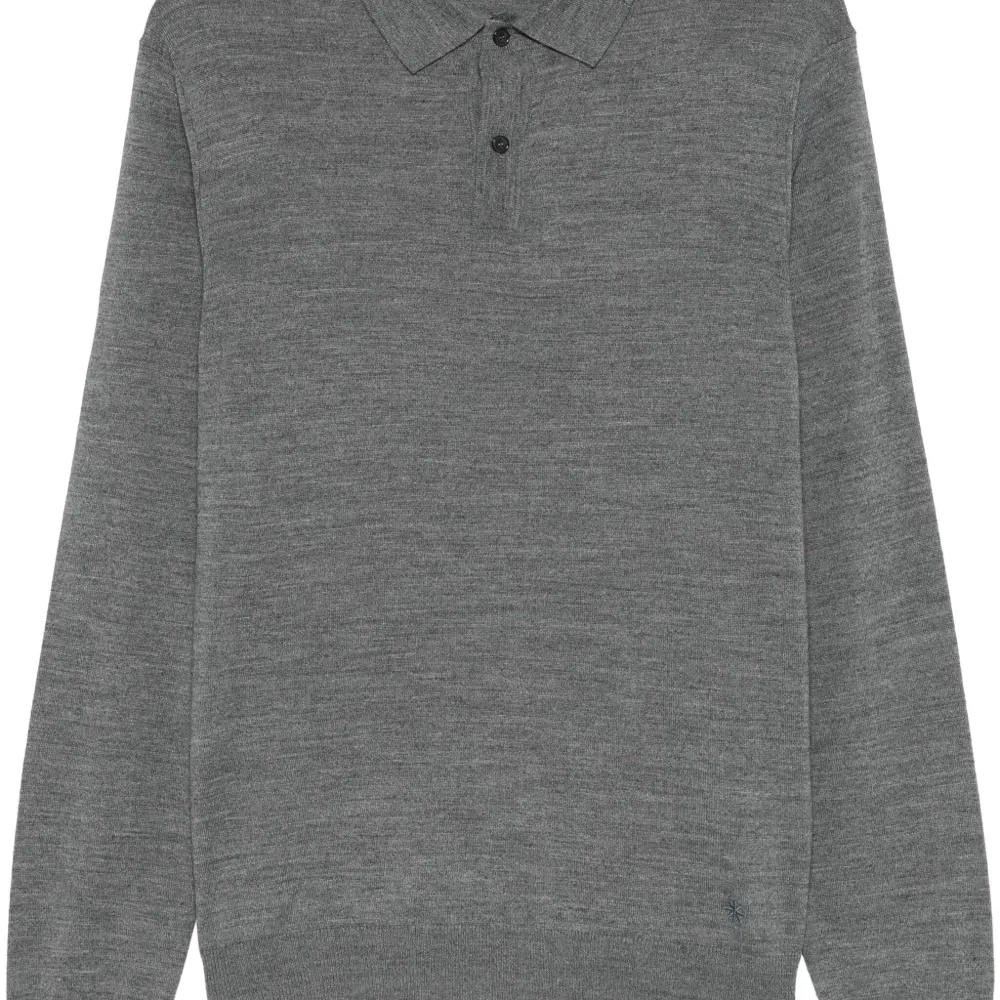 Рубашка поло тонкой вязки