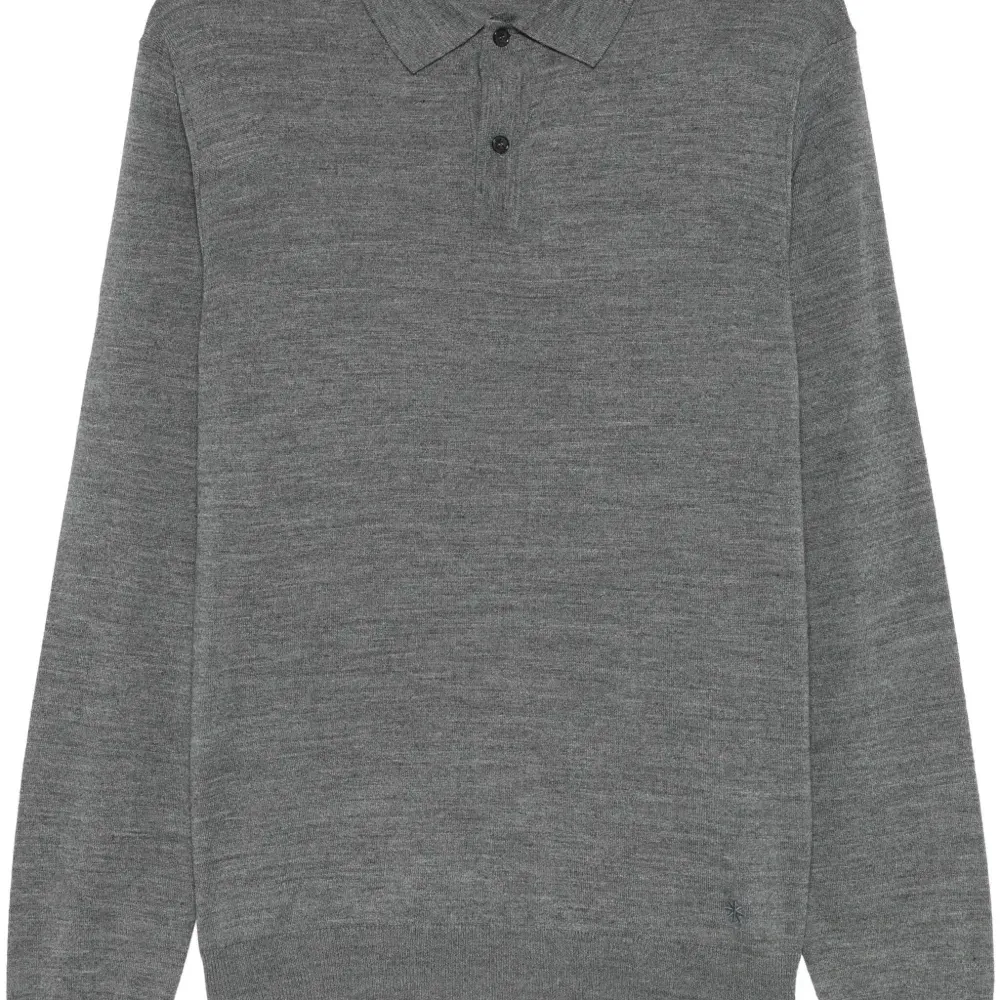 Рубашка поло тонкой вязки