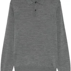 Рубашка поло тонкой вязки