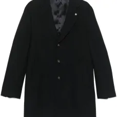 Пальто с геометричным узором