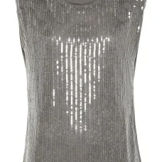 Топ с пайетками