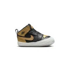 Пинетки Air Jordan 1 Black Metallic Gold Пинетки Air Jordan 1 Black Metallic Gold
