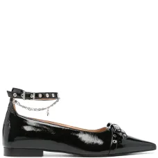 Балетки с бантом