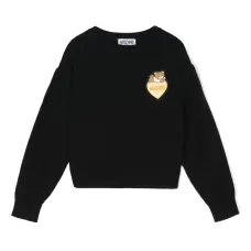 Шерстяной свитер с аппликацией Teddy Bear