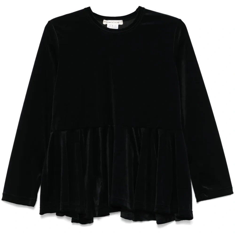 Топ с баской