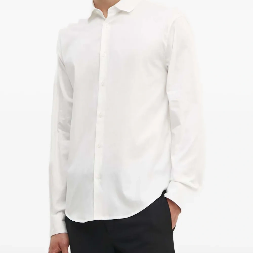 Рубашка с длинными рукавами на пуговицах