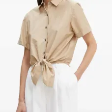 Рубашка с завязками