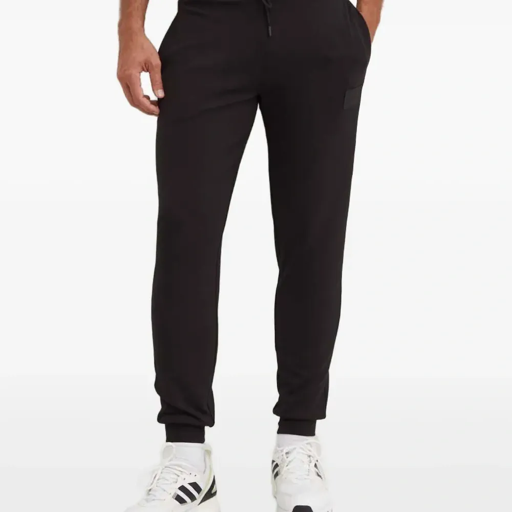 Брюки с логотипом и кулиской