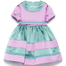 Атласное платье