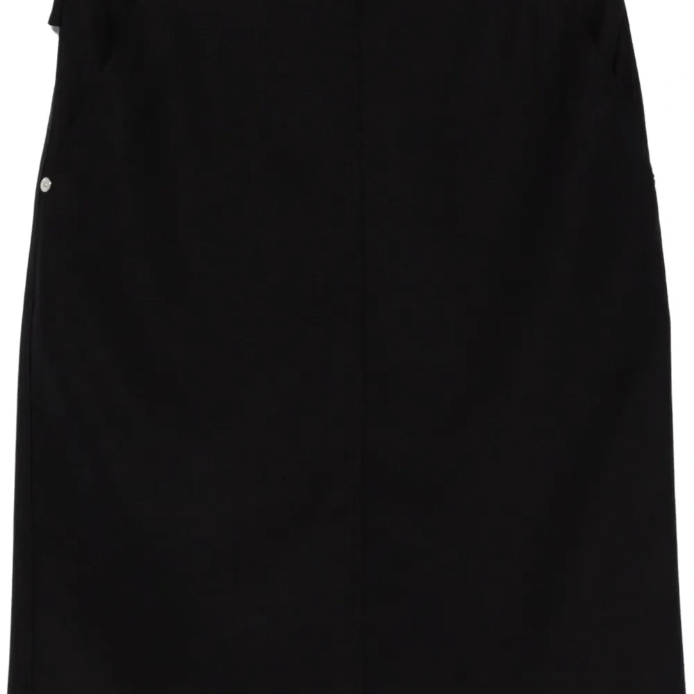 Юбка мини с разрезом