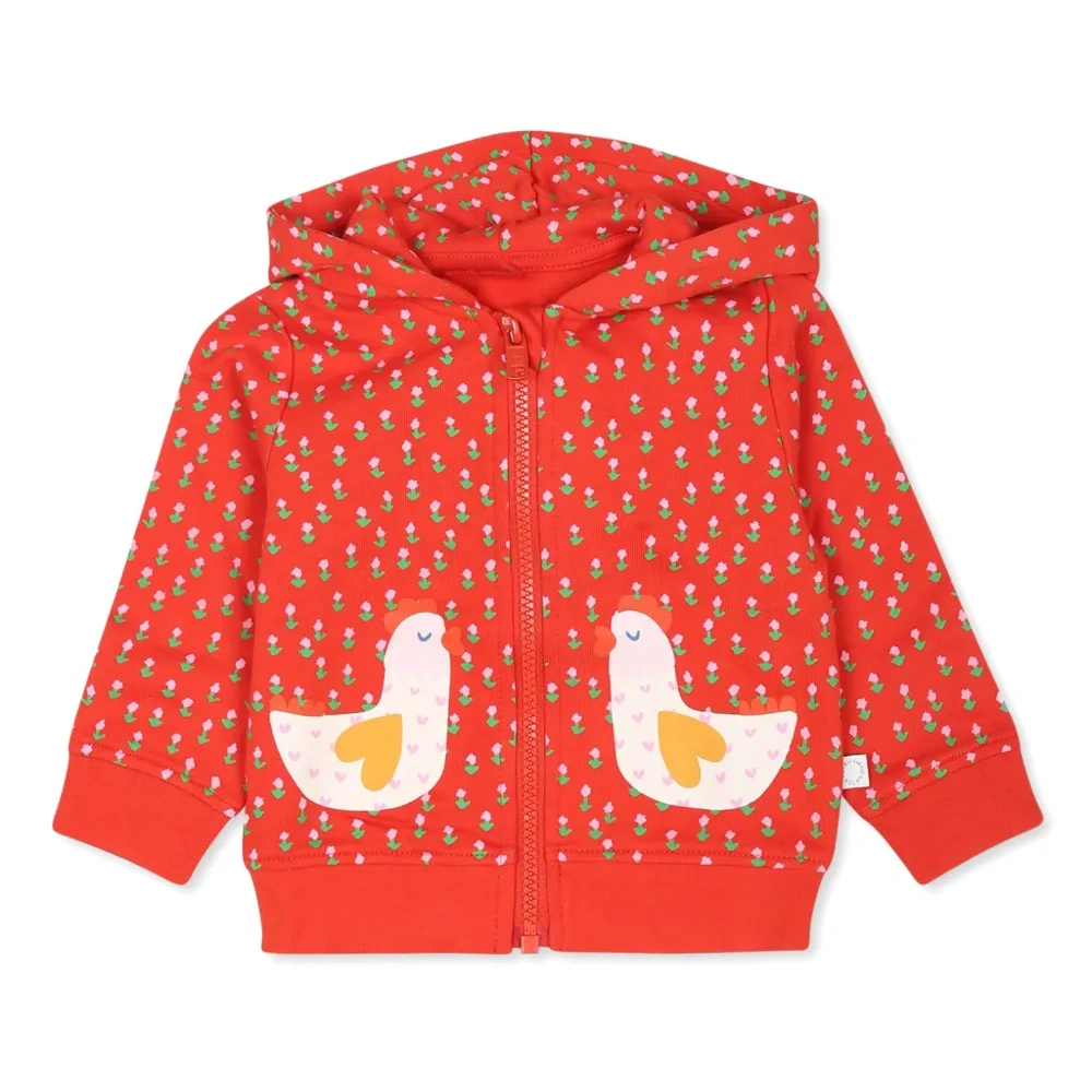 Худи с цветочным принтом