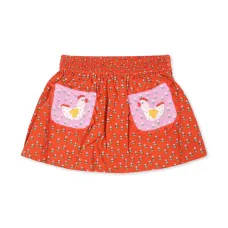 Юбка с цветочным принтом