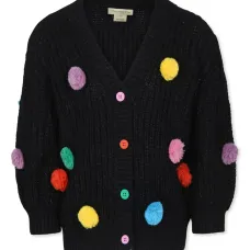 Кардиган с помпонами Кардиган с помпонами