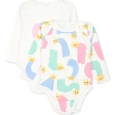 Боди с графичным принтом