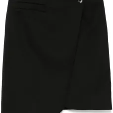 Юбка мини с запахом