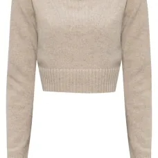 Укороченный трикотажный топ