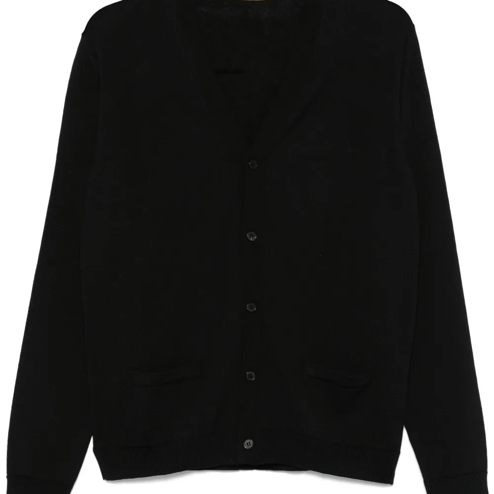 Кардиган с V-образным вырезом