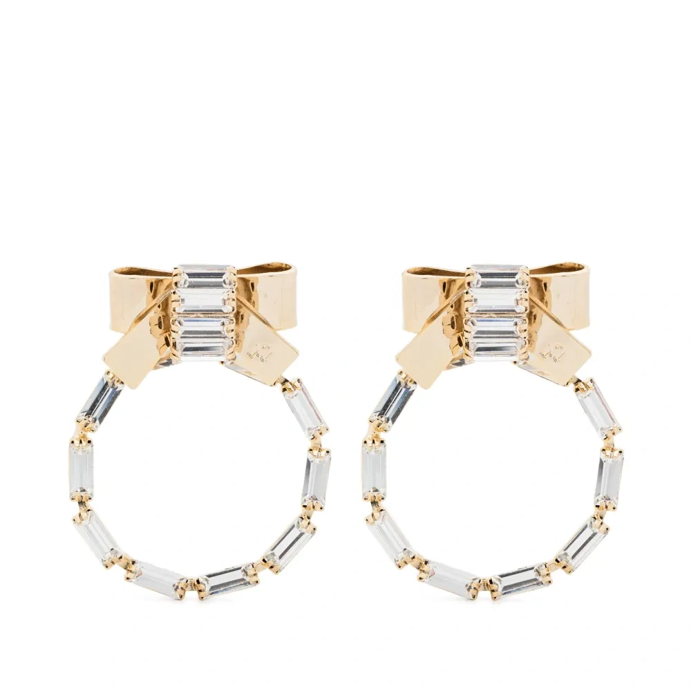 Серьги с бантами