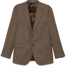 Пиджак с узором в елочку