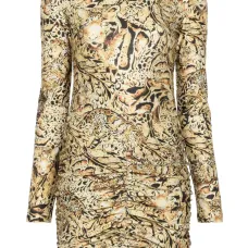 Платье мини с принтом Платье мини с принтом