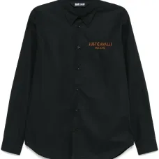 Рубашка с вышитым логотипом