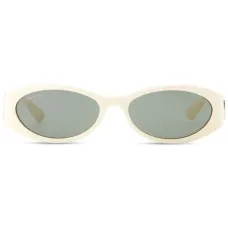 солнцезащитные очки Double G в овальной оправе