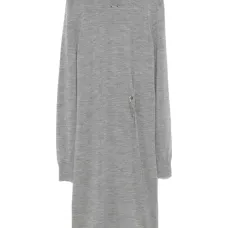 Платье миди с декоративной булавкой Платье миди с декоративной булавкой