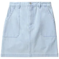 Джинсовая юбка мини