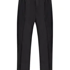 Шерстяные брюки прямого кроя