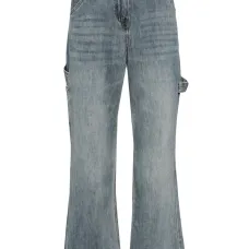 Прямые джинсы