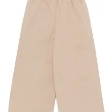 Габардиновые брюки широкого кроя