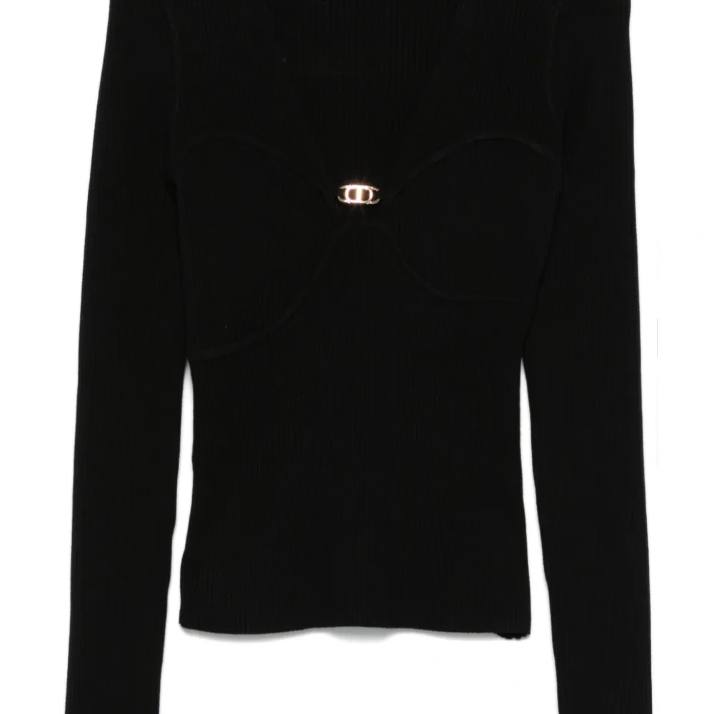 Топ с пряжкой Oval T Топ с пряжкой Oval T