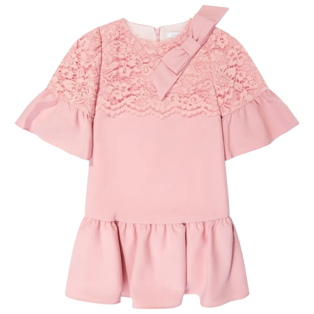 Платье со вставками